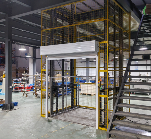 浔阳食品厂物料提升